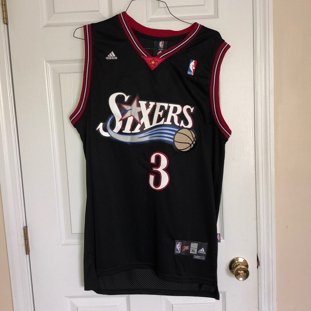 Men’s XL Iverson Jersey Sixers